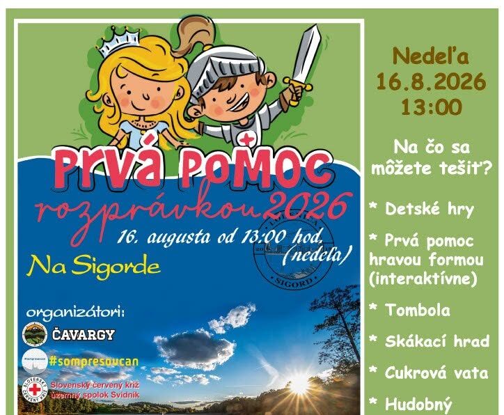 Prvá pomoc rozprávkou 2026